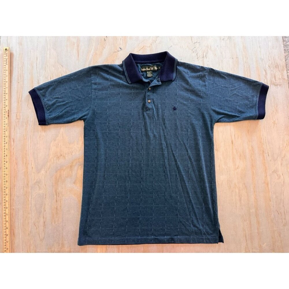 Vintage Knights of The Round Table Polo Shirt Men's Medium Golf 90s Short Sleeve